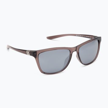 Sonnenbrille Damen Nike City Icon smokey mauve/grey w/silver flash