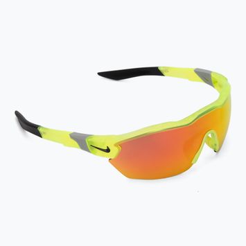 Sonnenbrille Herren Nike Show X3 Elite L matte volt/road red mirror
