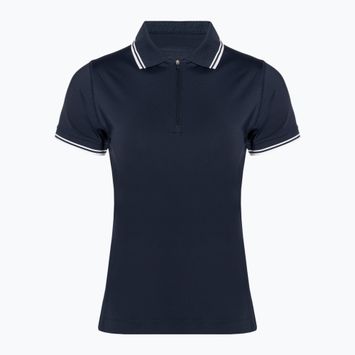 Wilson Team Polo Damen T-Shirt, klassisch, navy