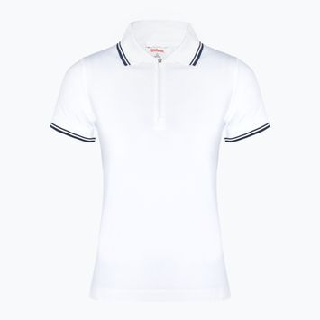 Wilson Team Polo Damen T-Shirt hellweiß