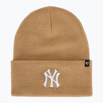 Wintermütze 47 Brand MLB New York Yankees Haymaker khaki