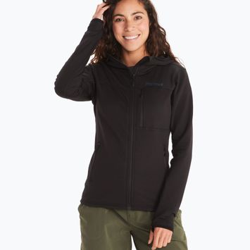 Marmot Preon Damen Fleece-Sweatshirt schwarz M12398-001