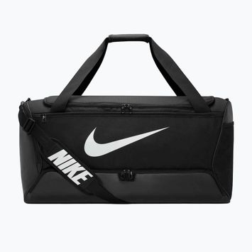 Nike Brasilia 9.5 Trainingstasche schwarz/schwarz/weiß