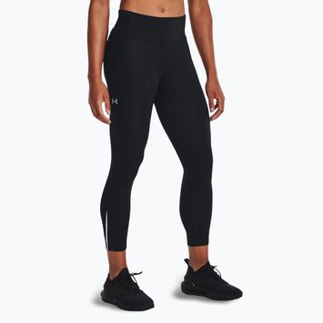 Under Armour Launch Ankle Damen Laufleggings schwarz/schwarz/reflektierend