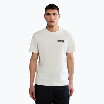 Herren Napapijri S-Iaato weißes Flüster-T-Shirt