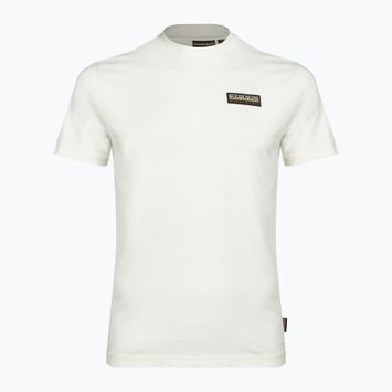 Herren Napapijri S-Iaato weißes Flüster-T-Shirt