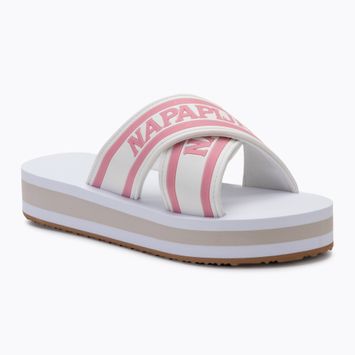 Napapijri Damen Flip-Flops NP0A4I8K hell weiß