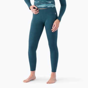 Women's Smartwool Merino 250 Baselayer Bottom Boxed Thermohose twilight blue heather