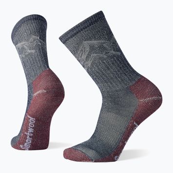 Trekking Socken Smartwool Classic Hike Light Cushion Mountain Pattern Crew deep navy