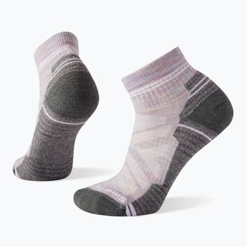 Trekking Socken Damen Smartwool Hike Light Cushion Ankle purple eclipse