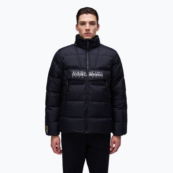 Herren Napapijri Rf Puffer Offene Jacke schwarz 041