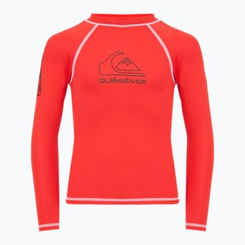 Quiksilver Kinder Schwimmen Longsleeve On Tour rot