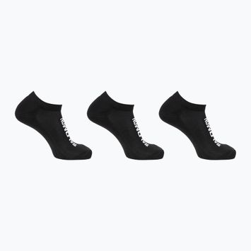 Socken Salomon Everyday Low 3 pary black/black/black