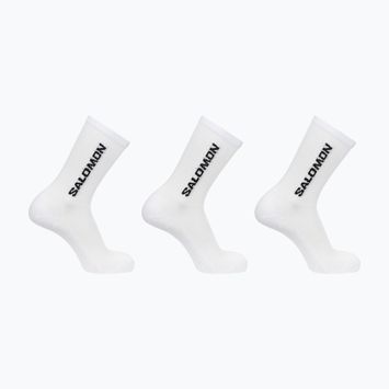 Salomon Everyday Crew 3 Paar weiß/weiße Trekkingsocken