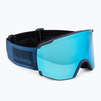 Skibrille Salomon S/View dress blue/mid blue