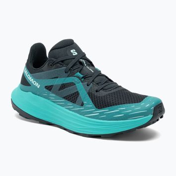 Salomon Ultra Flow Herren Laufschuhe Carbon/Tahitian Tide/Deep Dive