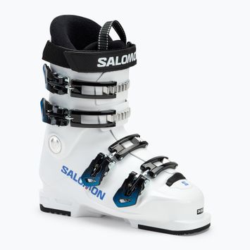 Kinderskischuhe Salomon S/Race 60T L Jr weiß/weiß/process blue