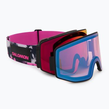Skibrille Salomon Sentry Prime Sigma black echo/poppy red/light blue