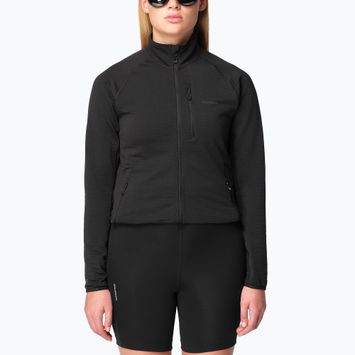 Fleecejacke für Damen Salomon Lightwarm Full Zip deep black