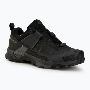 Herren-Trekking-Stiefel Salomon X ULTRA 5 GTX schwarz / asphalt / castlerock