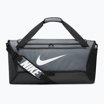 Nike Brasilia Trainingstasche 9.5 60 l grau/weiß