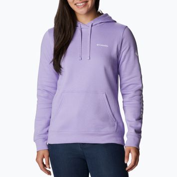 Columbia Trek Grafik Kapuzenpulli lila Damen Trekking Sweatshirt 1959881