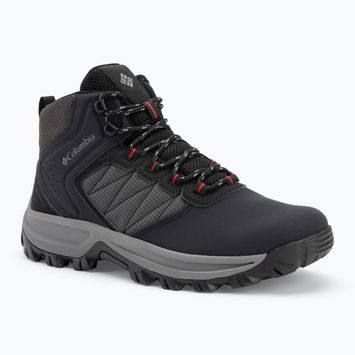 Wanderschuhe Herren Columbia Transverse Hike Waterproof black/mountain red