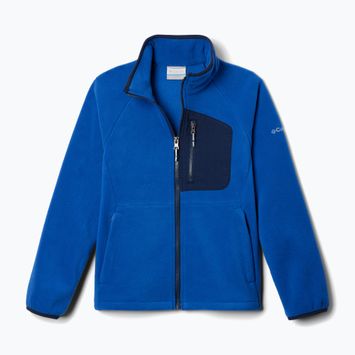 Fleece Sweatshirt Kinder Columbia Fast Trek IV Fleece Full Zip mountain blue