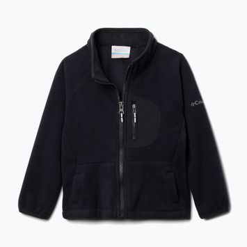 Fleece Sweatshirt Kinder Columbia Fast Trek IV Fleece Full Zip black