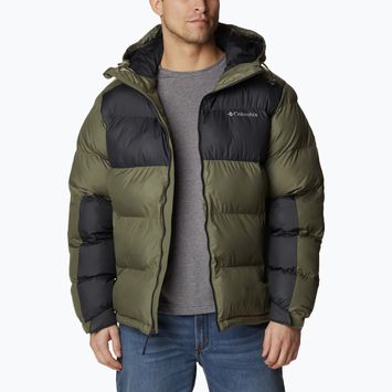 Herren Columbia Pike Lake II Hooded steingrün/ Hai 399 Daunenjacke