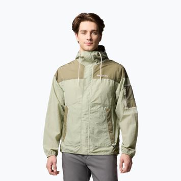 Softshell Jacke Herren Columbia Challenger II Windbreaker safari/stone green