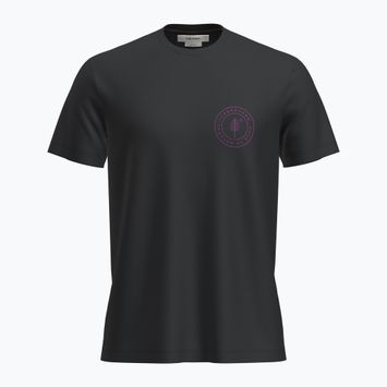 Trekking Shirt Herren icebreaker Merino 150 Tech Lite SS Tee Hike Naturall black