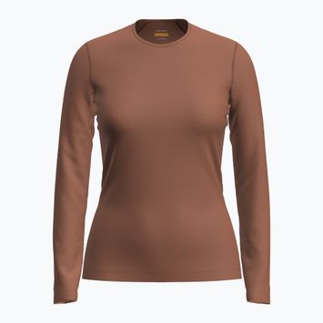 Thermo-Longsleeve Damen icebreaker 200 Oasis Crewe dusty clay