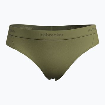 Thermo Unterhose Damen icebreaker Merino 125 Cool-Lite Sprite Hipster olive