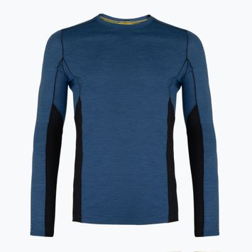 Thermoactives Longsleeve Damen Smartwool Merino Sport Crew laguna blue/ deep navy