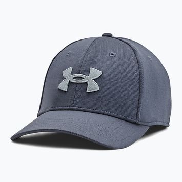 Cap Schirmmütze Herren Under Armour Blitzing downpour gray/harbor blue