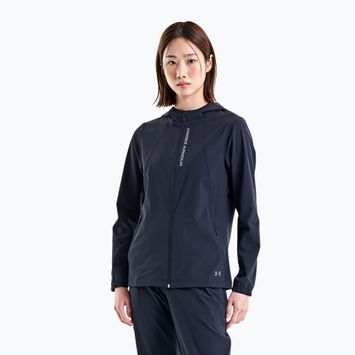 Laufjacke Damen Under Armour Outrun The Storm black/reflective//reflective