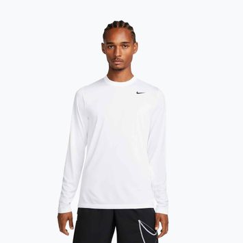 Herren-Trainings-Longsleeve Nike Dri-FIT Legend white/black