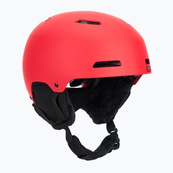 Skihelm Kinder Giro Crue matte bright red