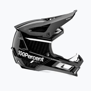 Fahrradhelm 100% Aircraft 2 schwarz/weiß