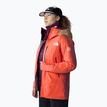 Damen Skijacke The North Face Summit Stimson Futurelight leuchtend orange/mandelbutter