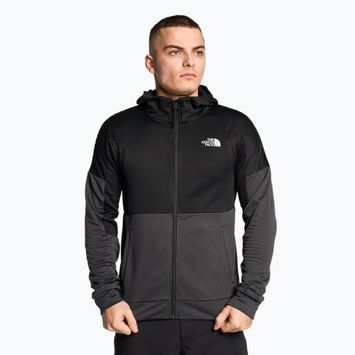 Herren-Trekking-Sweatshirt The North Face Ma Full Zip Fleece asphaltgrau/schwarz
