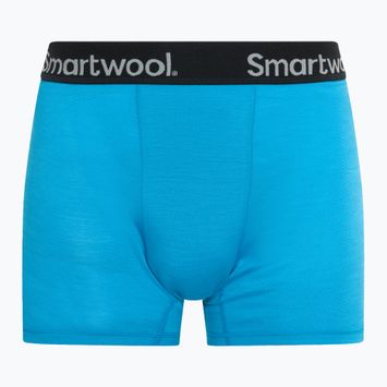 Thermoaktive Boxershorts Herren Smartwool Merino Boxer Brief pool blue