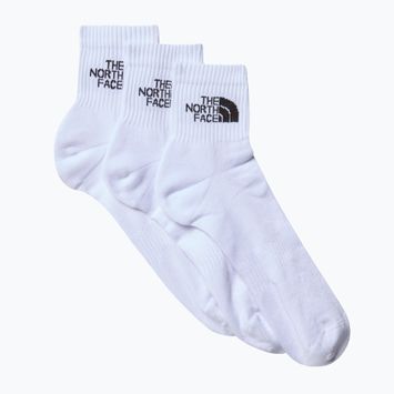 The North Face Multi Sport Cush Quarter Sock Trekkingsocken 3 Paar weiß
