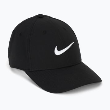 Nike Dri-FIT Club Baseballkappe schwarz/weiss