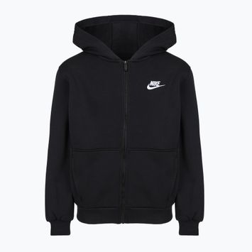 Kinder-Sweatshirt Nike Sportswear Club Fleece black/white