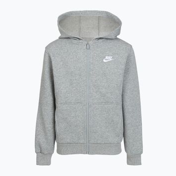 Kinder-Sweatshirt Nike Sportswear Club Fleece dark grey heather/base grey/white