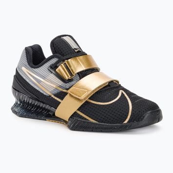 Nike Romaleos 4 schwarz/metallic gold weißer Gewichtheberschuh