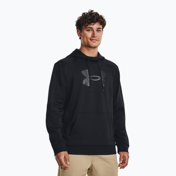 Men's Under Armour Fleece Big Logo HD Sweatshirt schwarz/schwarz