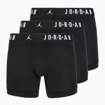 Herren-Boxershorts Jordan JHM Flight Cotton Core 3 Paar schwarz